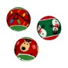 JOUET KONG SQUEAKAIR BALL NOEL M X6