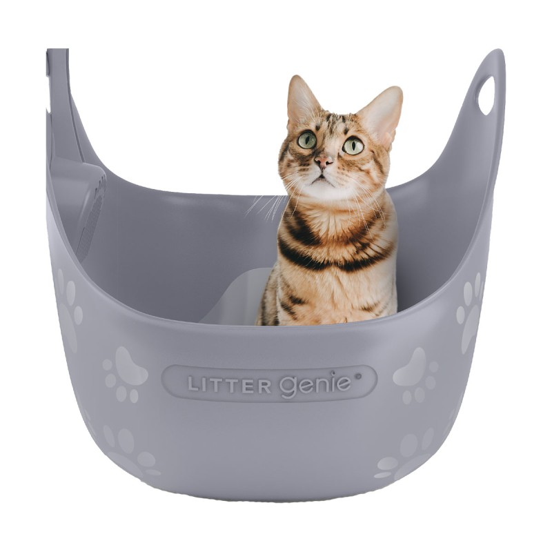 BAC LITIERE LITTER BOX GRIS