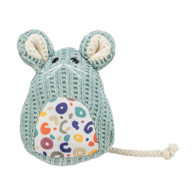 JOUET CHAT SOURIS TISSU