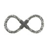 JOUET CORDE FORME 8 35CM