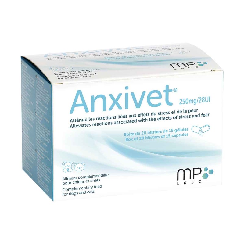 ANXIVET 250MG/28UI BT 20X15 GEL