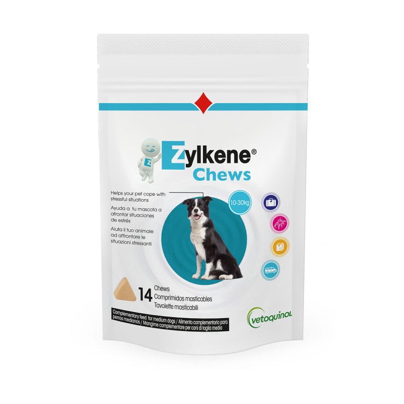 ZYLKENE CHEW 225MG 10-30KG 14 BOUCH