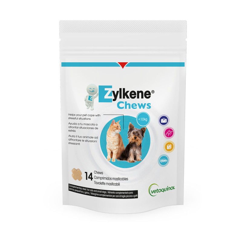 ZYLKENE CHEW 75MG <10KG 14 BOUCHEES ZYLKENE CHEW 75MG <10KG 14 BOUCHEES