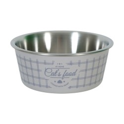 GAMELLE CHAT INOX ROSE 400 ML