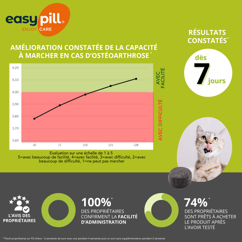 EASYPILL RENAFLEX CHAT 30 BOUCHEES