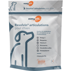 EASYPILL RESOLVIN ARTICULATION CHIEN 168g (6 barres de 28g)