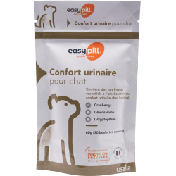 EASYPILL CONFORT URINAIRE CHAT 60g (environ 30 boulettes)