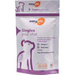 EASYPILL GINGIVA CHAT 60g (30 boulettes environ)