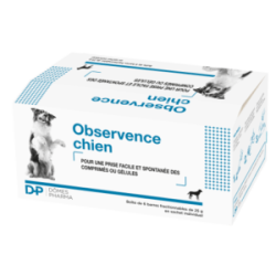 OBSERVENCE Chien  Boîte de 6 barres fractionnables de 25 g en sachets individuels