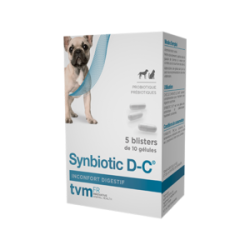SYNBIOTIC D-CⓇ  Boîte de 50 gélules