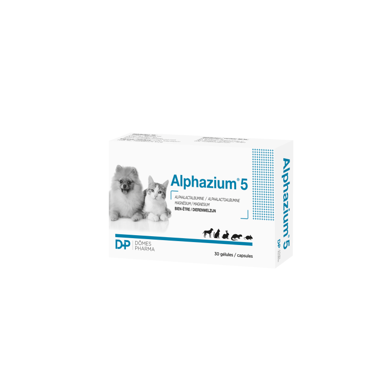 ALPHAZIUM® 5  Boîte de 2 blisters de 15 gélules