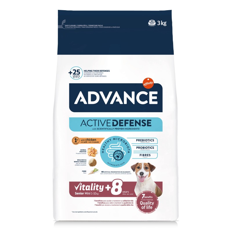 ADVANCE CHIEN SENIOR MINI CHICKEN 3KG
