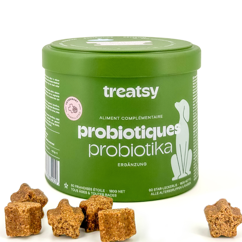 TREATSY CHIEN PROBIOTIQUES 180G