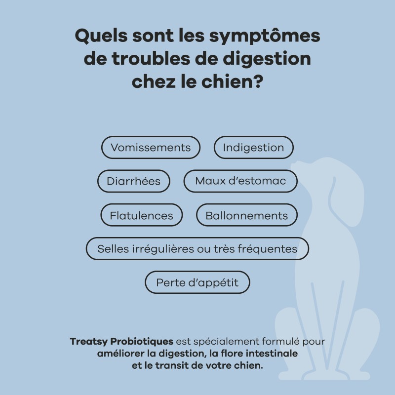 TREATSY CHIEN PROBIOTIQUES 180G