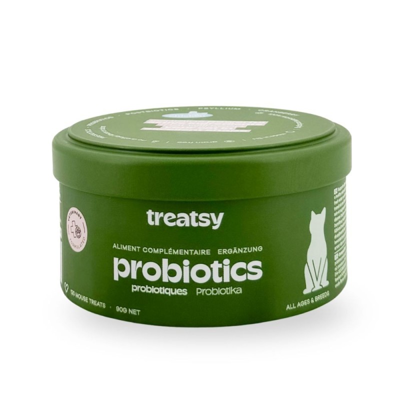 TREATSY CHAT PROBIOTIQUES 90G