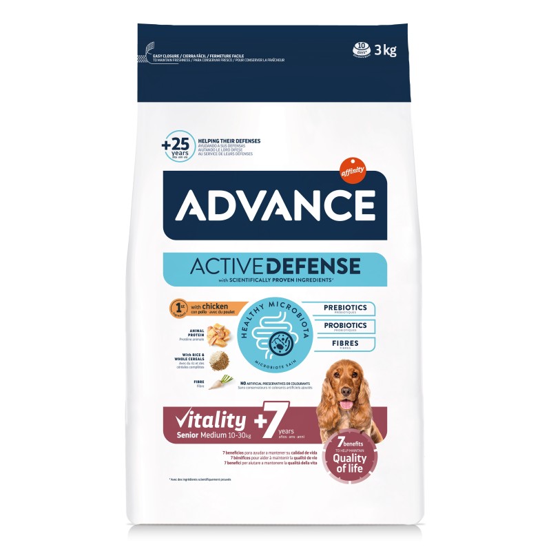 ADVANCE CHIEN SENIOR MEDIUM CHICKEN 3KG