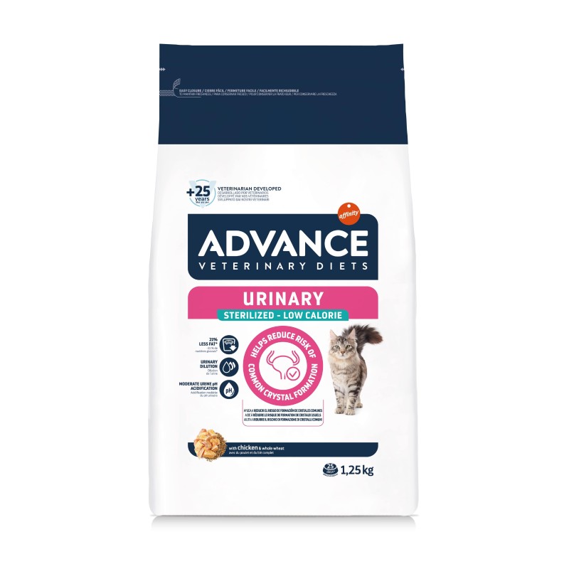 ADVANCE VETERINARY DIET CHAT URINARY STERIL 1,25KG