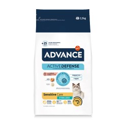 ADVANCE CHAT STERILISE SAUMON SENSITIVE 1.5KG