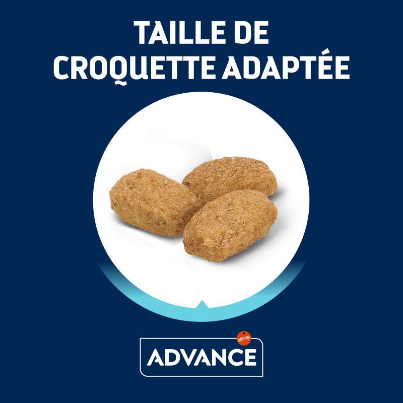 ADVANCE CHAT STERILISE HAIRBALL DINDE 1.5 KG