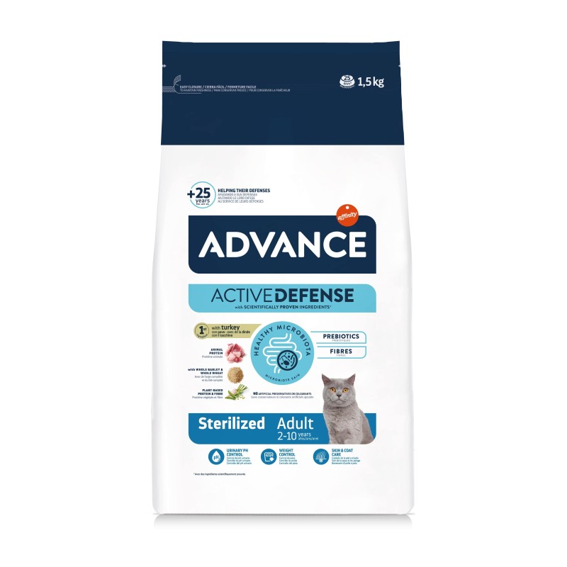 ADVANCE CHAT ADULT STERILISE DINDE 1.5KG