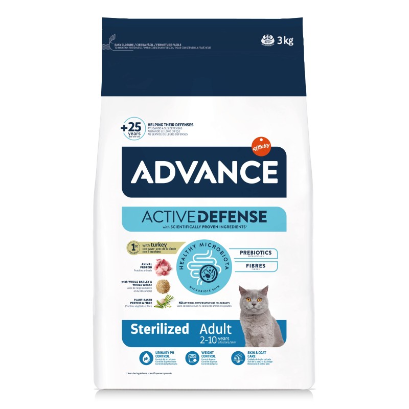 ADVANCE CHAT ADULT STERILISE DINDE 3KG