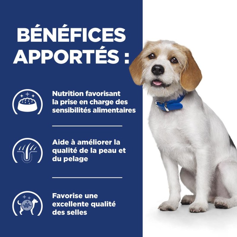 HILL'S CHIEN Z/D LOW SENSITIVITIES 1.5KG