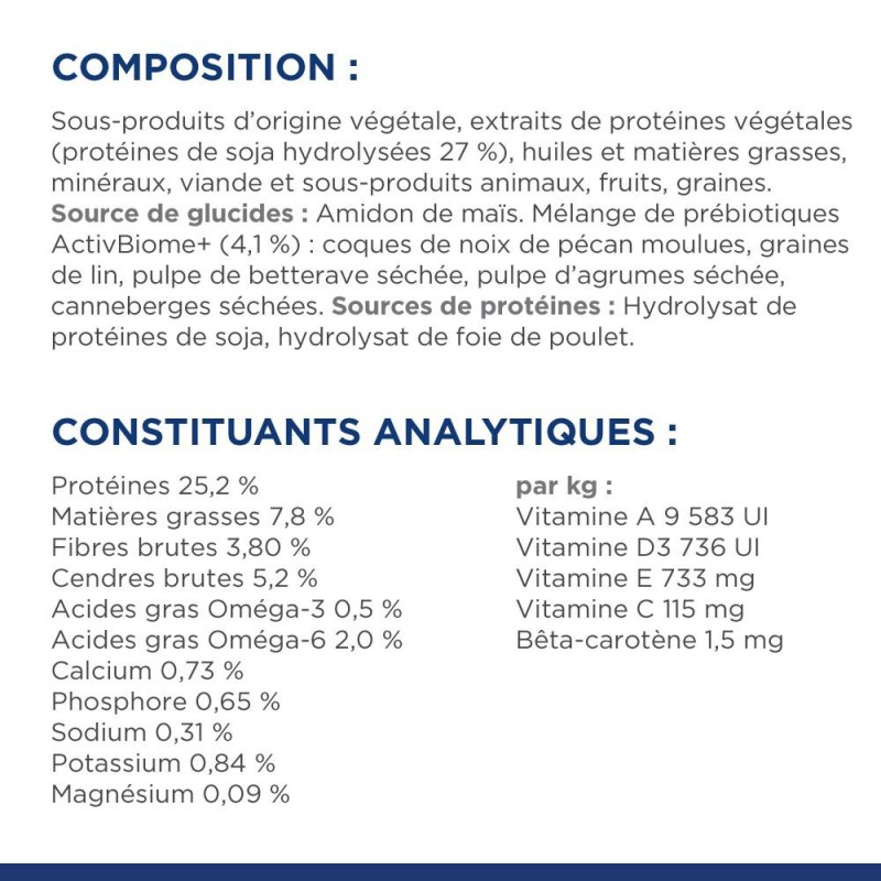 HILL'S CHIEN Z/D LOW SENSITIVITIES 1.5KG