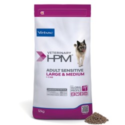 VETERINARY HPM CHIEN ADULT L&M SENSITIVE 12KG
