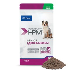 VETERINARY HPM CHIEN SENIOR LARGE&MEDIUM 3KG
