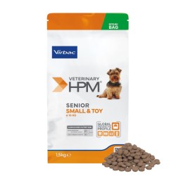 VETERINARY HPM CHIEN SENIOR SMALL&TOY 1.5KG