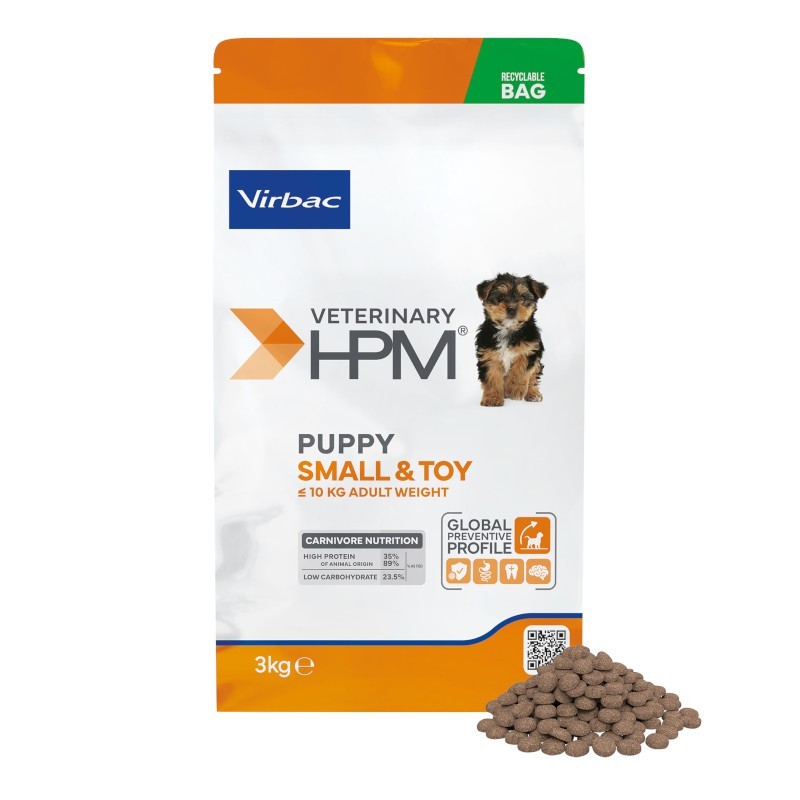 VETERINARY HPM PUPPY SMALL&TOY 1.5KG