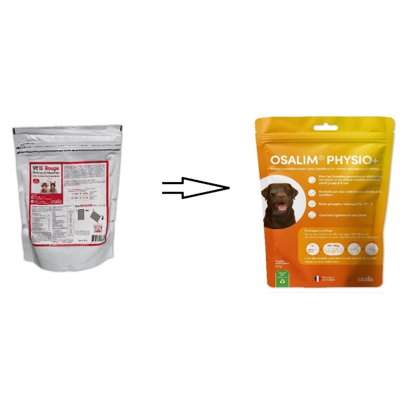 VIT'i5 ROUGE ECO RECHARGE 600G