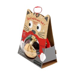 COFFRET BOULE CADEAUX NOEL CHAT