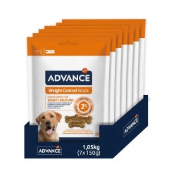 ADVANCE CHIEN WEIGHT CONTROLE SNACK 7X150G