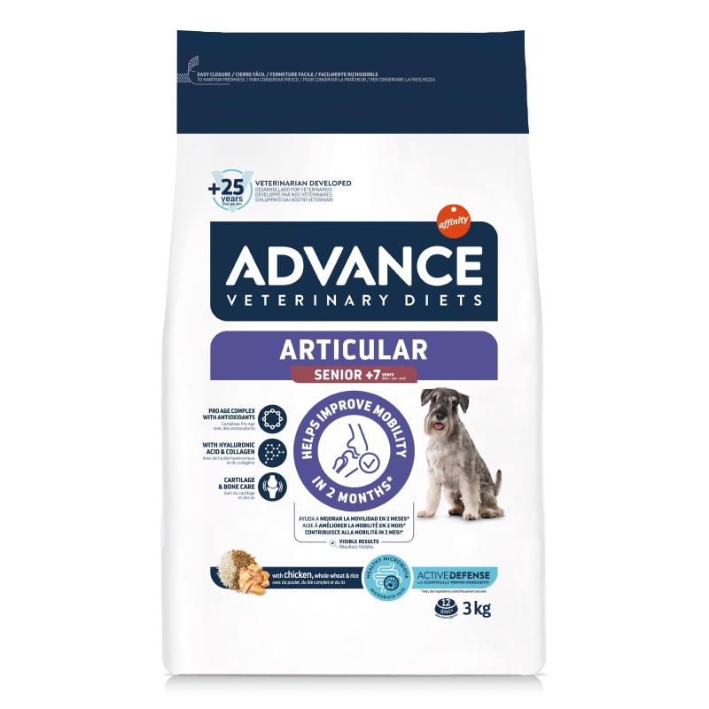 ADVANCE VETERINARY DIET CHIEN SENIOR ARTICULAR 3KG