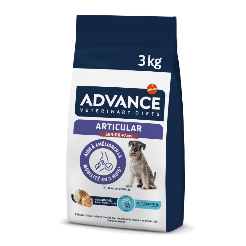ADVANCE VETERINARY DIET CHIEN SENIOR ARTICULAR 3KG