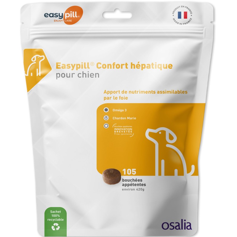 EASYPILL CONFORT HEPATIQUE CHIEN 105 BOUCHEES