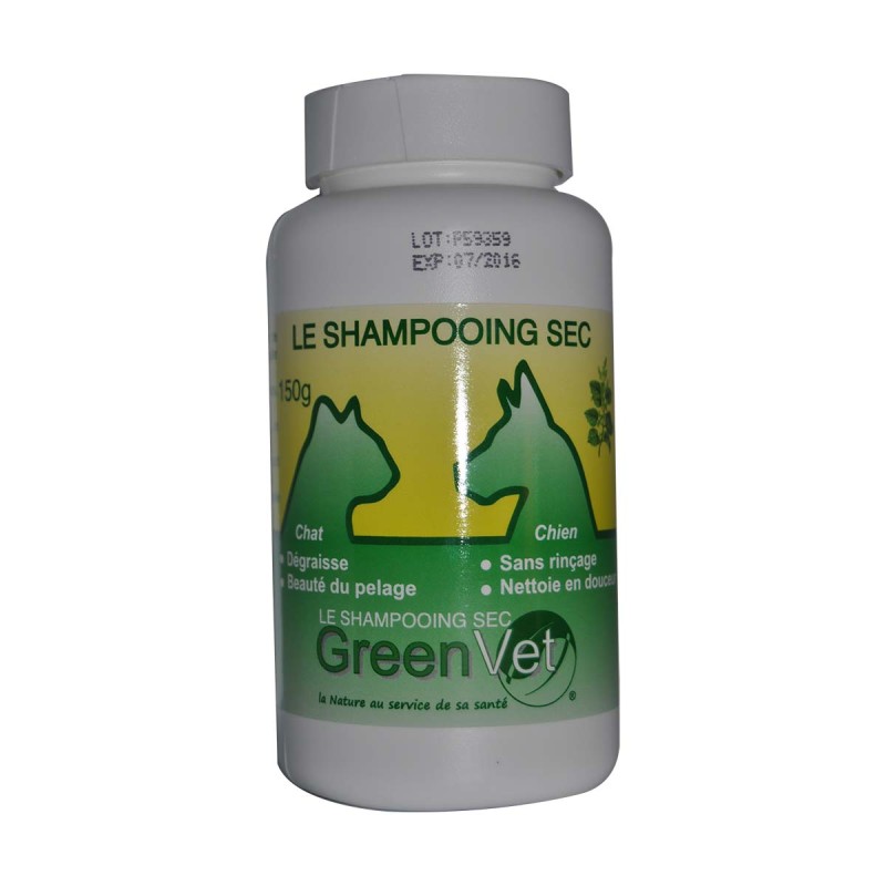 SHAMPOOING SEC CHIEN/CHAT 150 GR