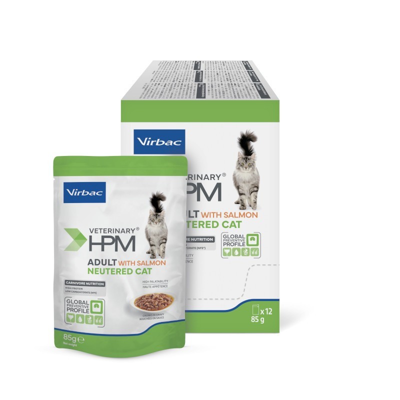 VIRBAC HPM CHAT ADULT NEUTERED 12X85G