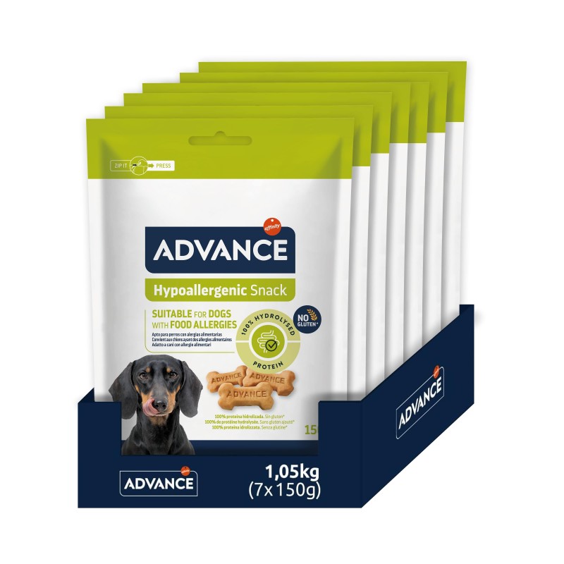 ADVANCE CHIEN HYPOALL SNACK 150G