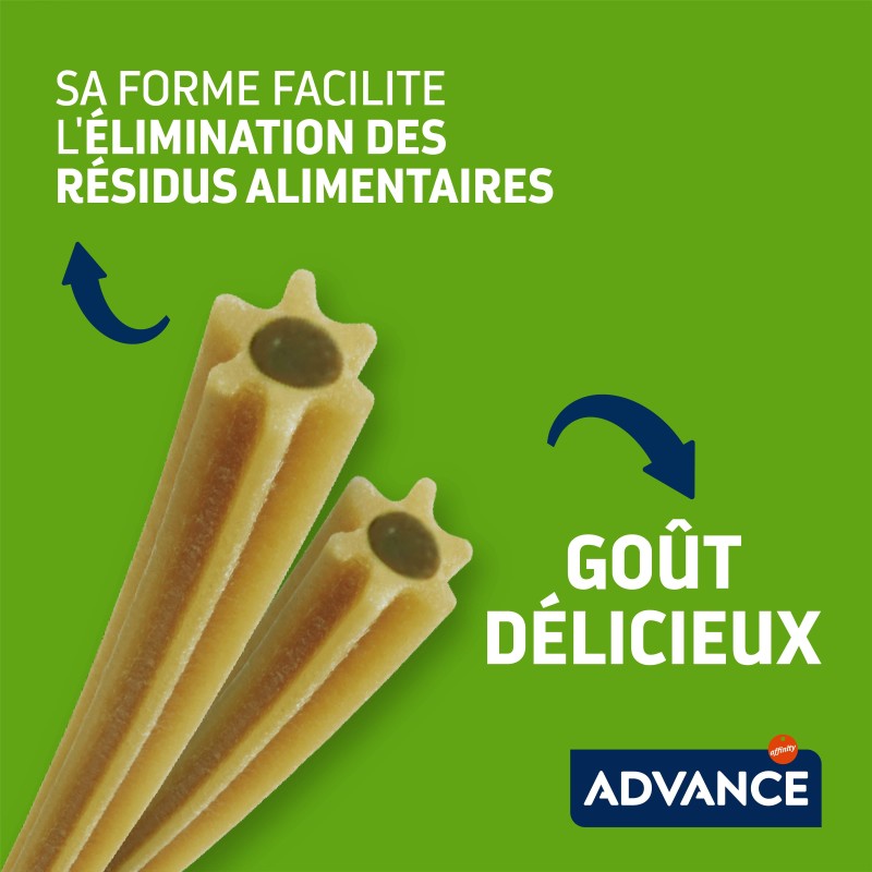 ADVANCE CHIEN MINI DENTAL SNACK 90G