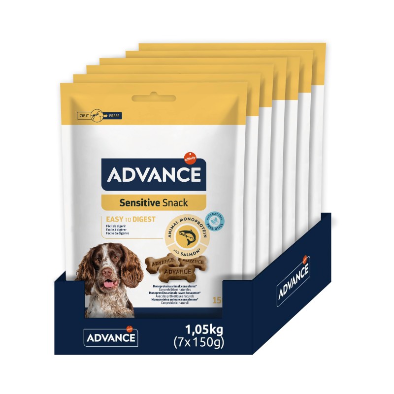 ADVANCE CHIEN SENSITIVE SNACK 150G