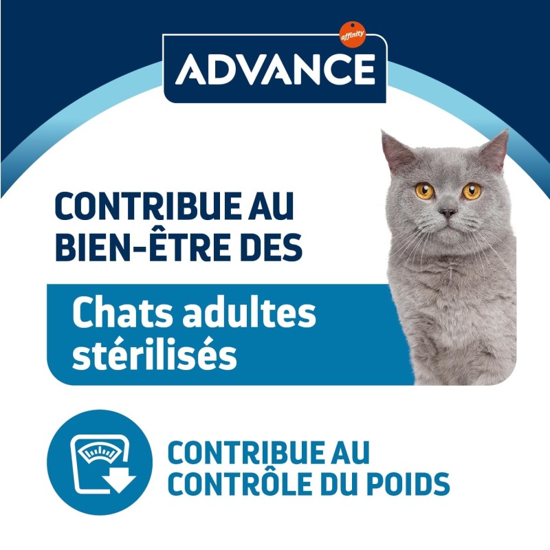 ADVANCE CHAT ADULT STERILISE POISSON 12X85G