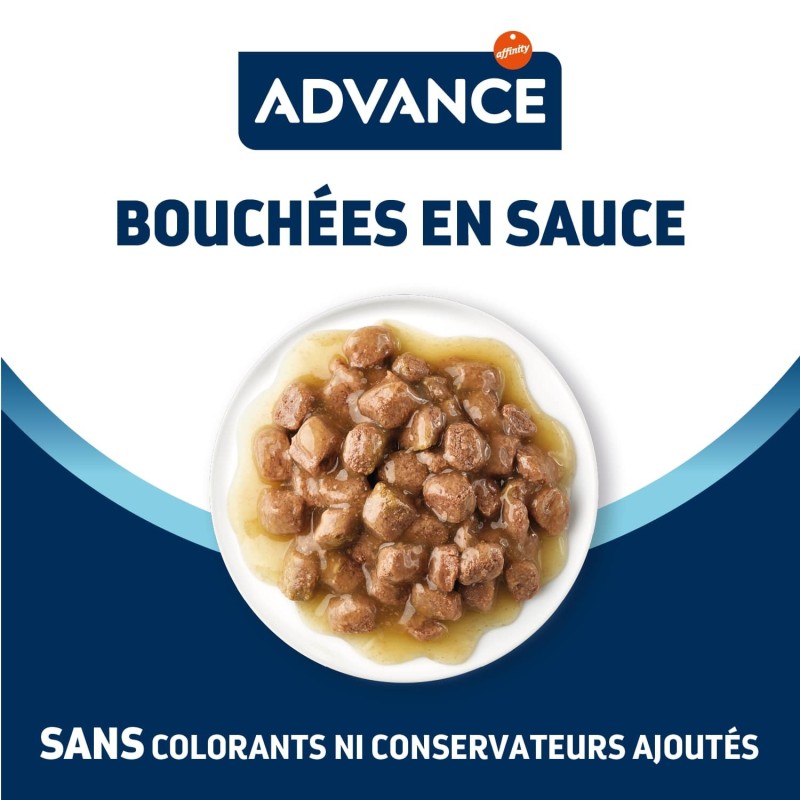 ADVANCE CHAT ADULT STERILISE POISSON 12X85G