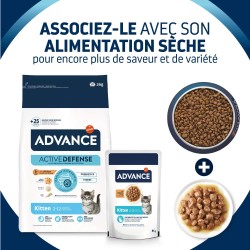 ADVANCE KITTEN POULET 12X85G