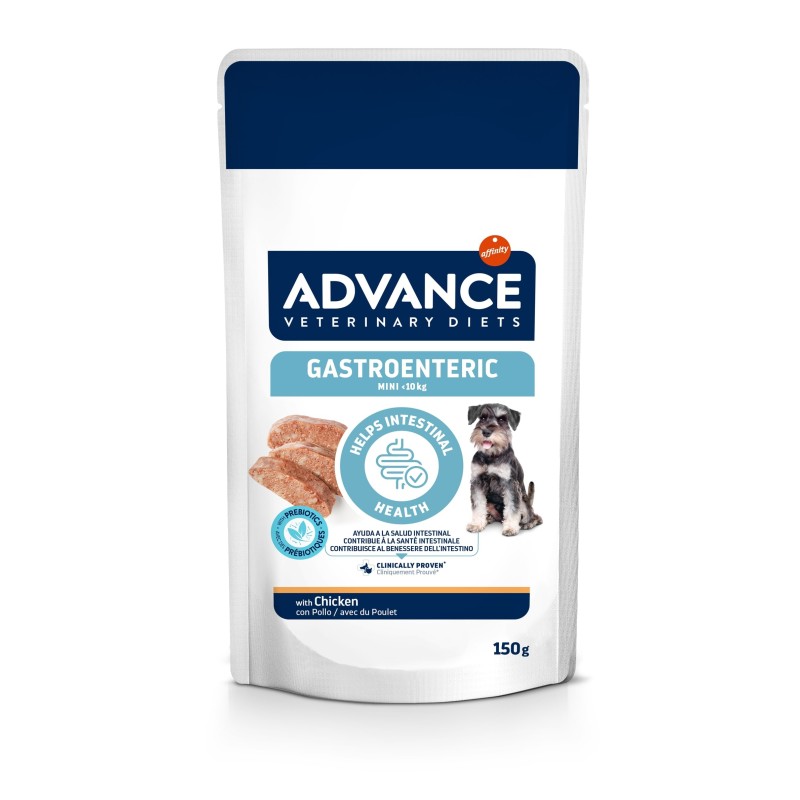 ADVANCE VETERINARY DIET CHIEN MINI GASTRO 8X150G