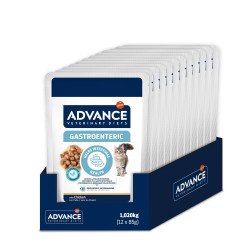 ADVANCE VETERINARY DIET CHAT GASTROENTERIC 12X85G