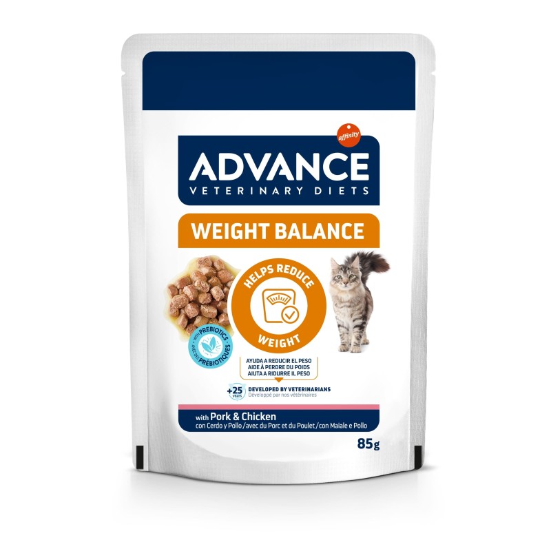 ADVANCE VETERINARY DIET CHAT WEIGHT BALANCE 12X85G