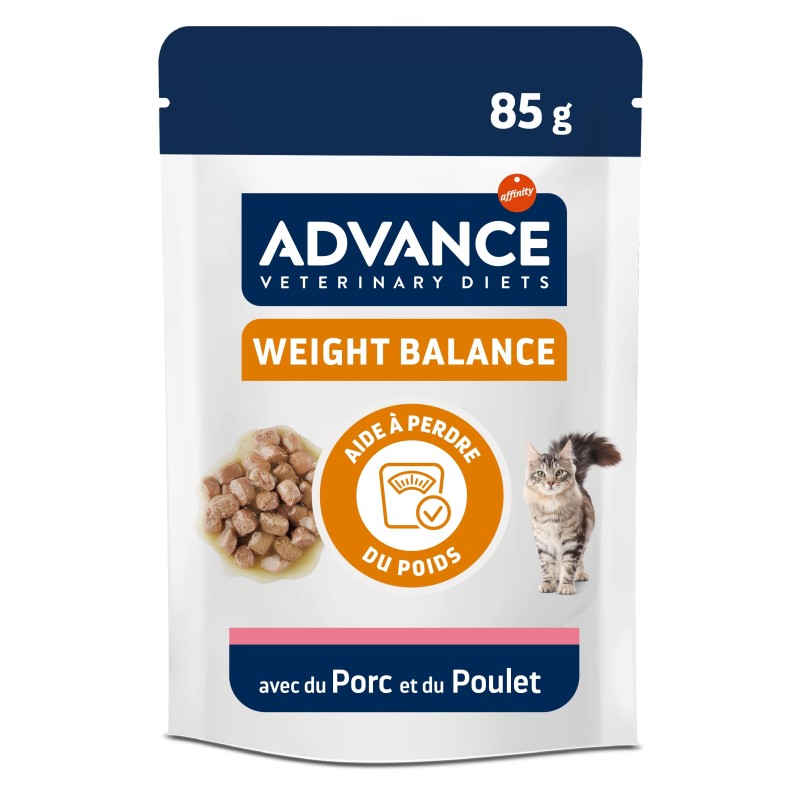 ADVANCE VETERINARY DIET CHAT WEIGHT BALANCE 12X85G
