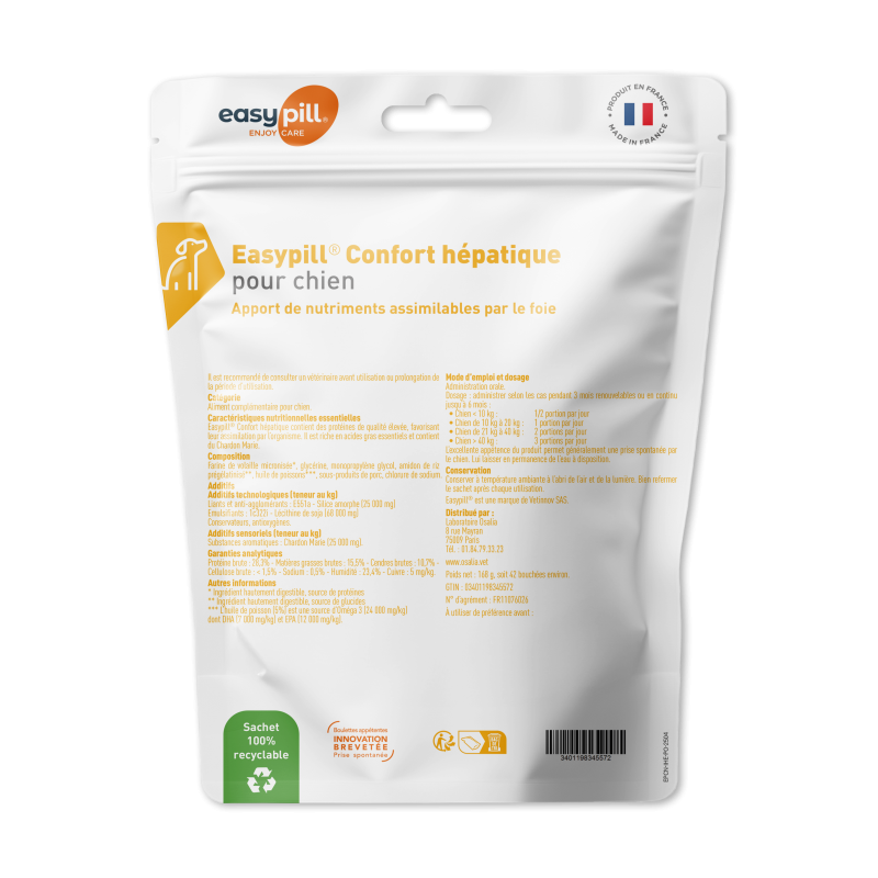 EASYPILL CHIEN CONFORT HEPAT  42 BOUCH